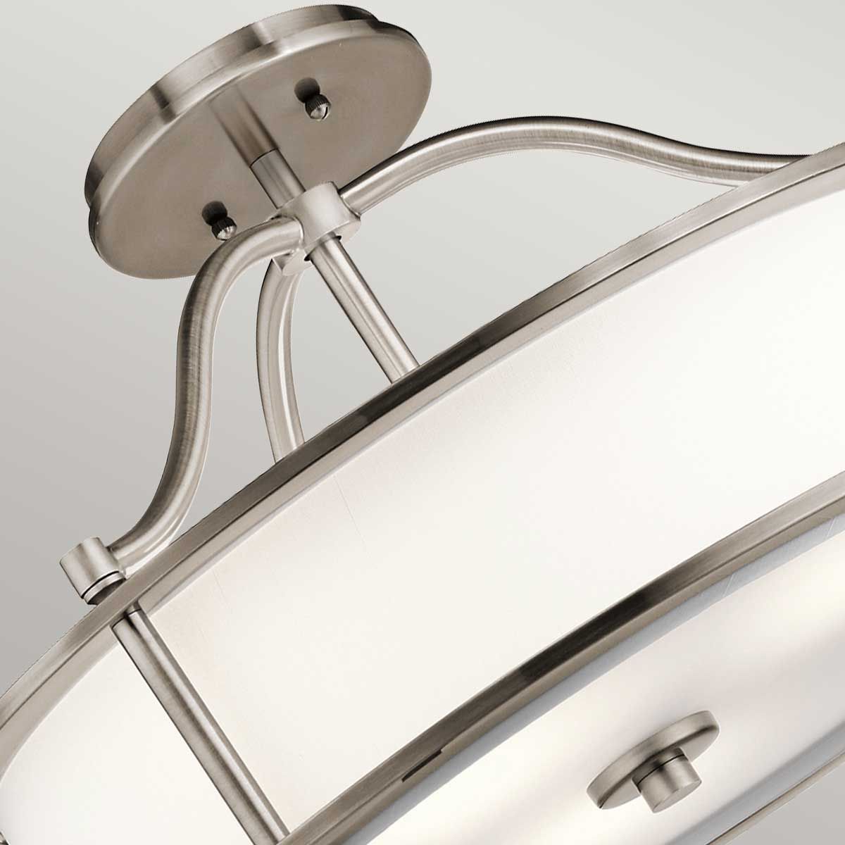 Kichler Emory 3 Light Pendant / Semi Flush - Classic Pewter
