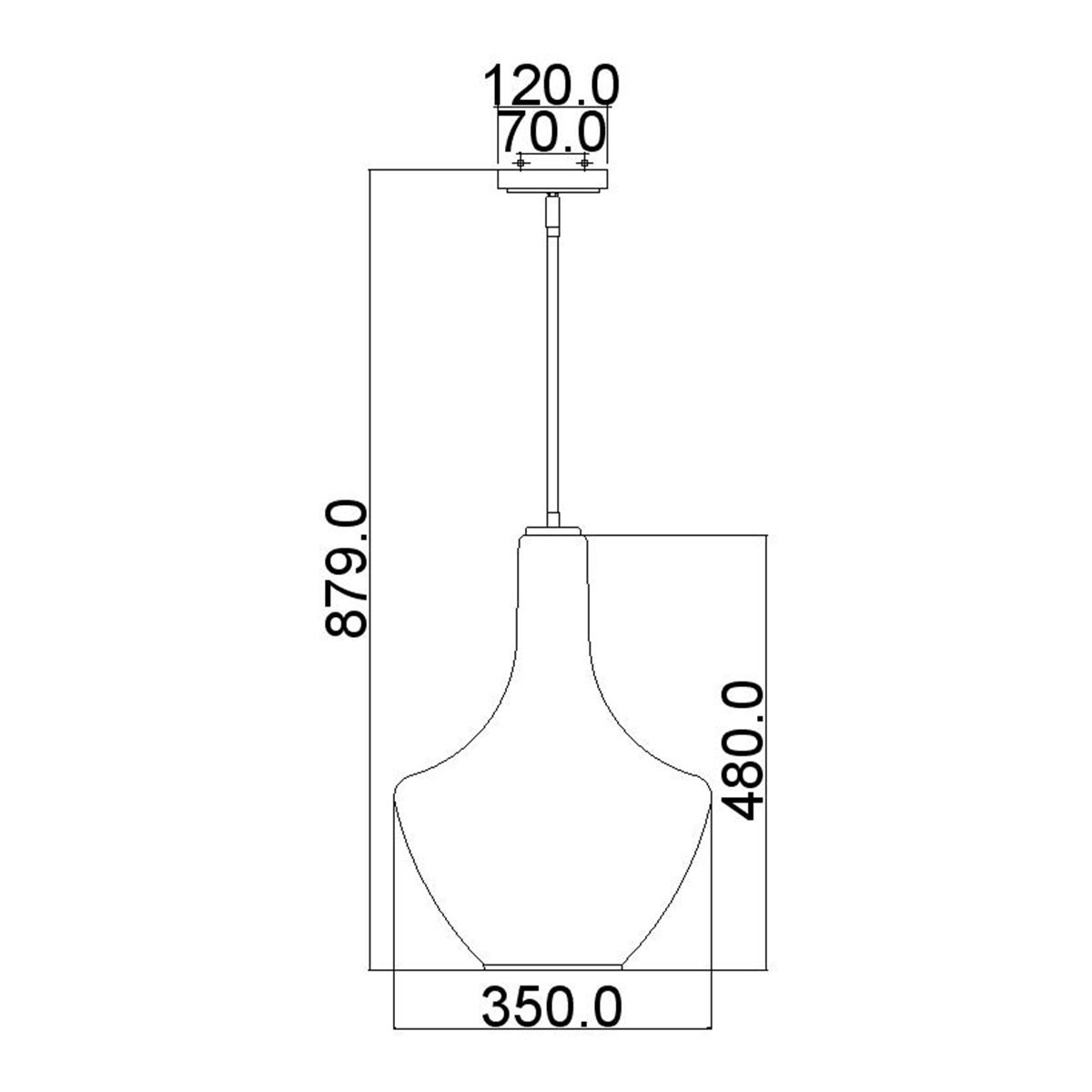 Kichler Everly Single Small Pendant - Olde Bronze