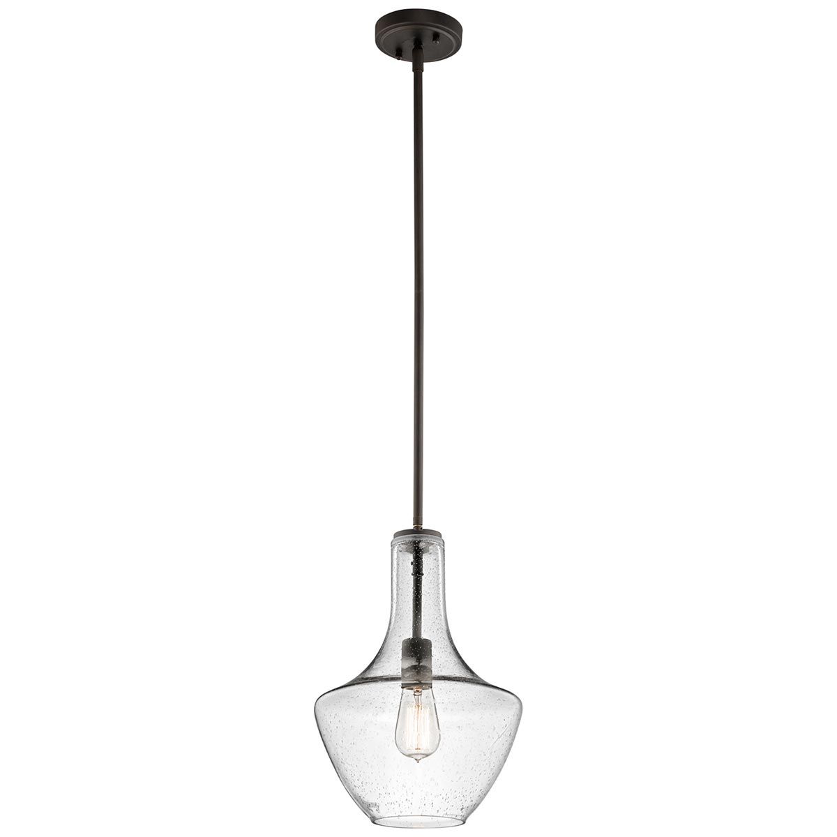 Kichler Everly Single Medium Pendant - Olde Bronze