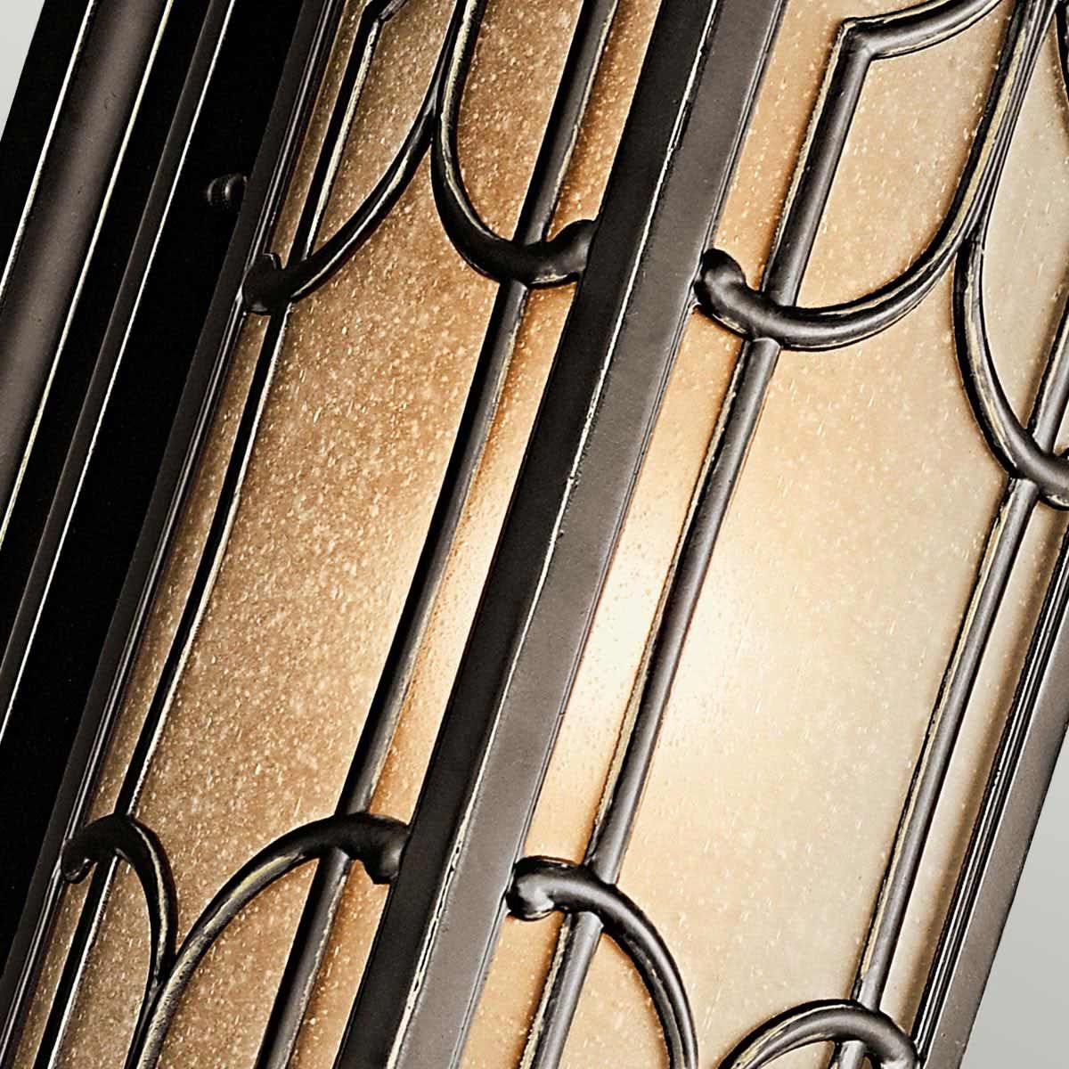Kichler Franceasi Single Medium Wall Lantern - Olde Bronze