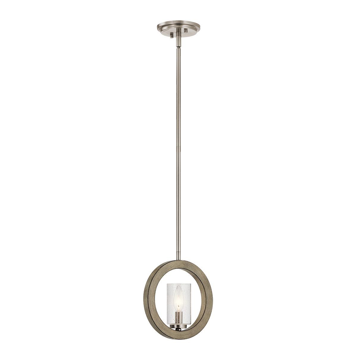 Kichler Grand Bank Wall Light / Mini-Pendant / Semi-Flush - Distressed Antique Grey