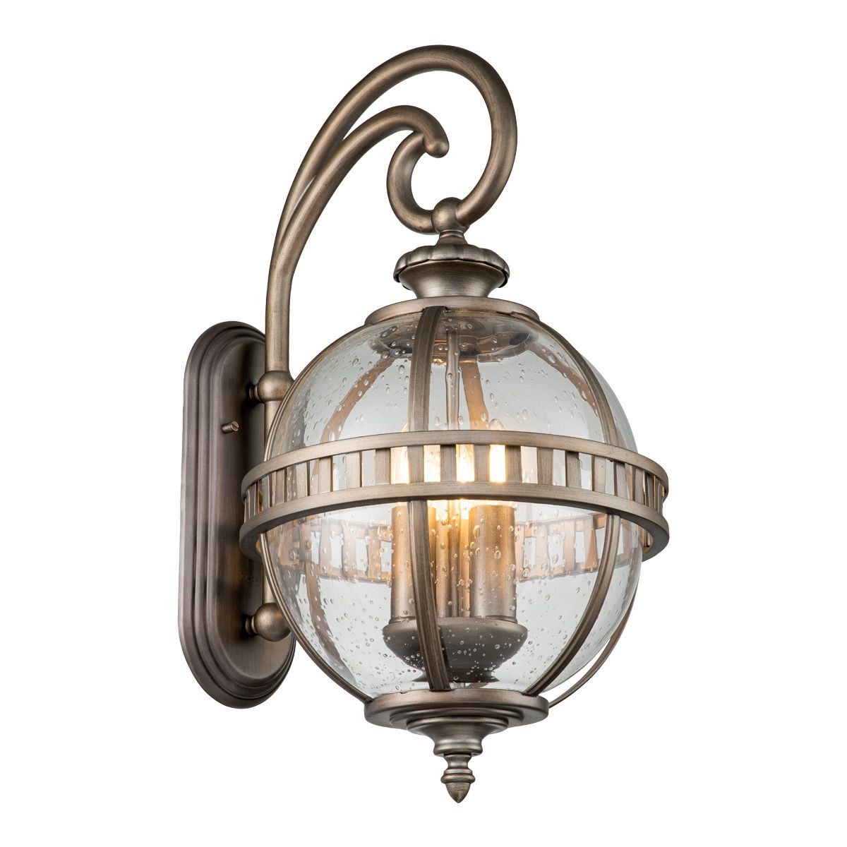 Kichler Halleron 3 Light Wall Lantern - Burnished Bronze