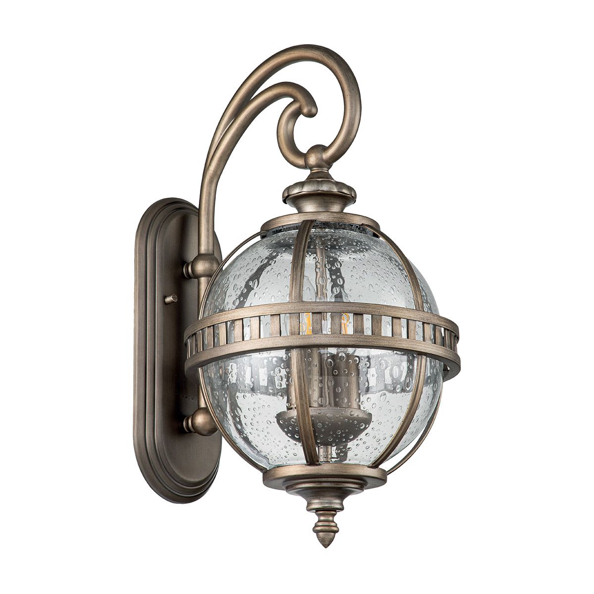 Kichler Halleron 2 Light Wall Lantern - Burnished Bronze