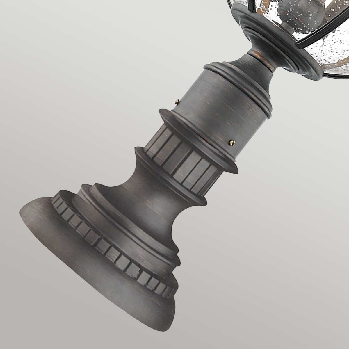 Kichler Halleron 3 Light Pedestal Lantern - Londonderry