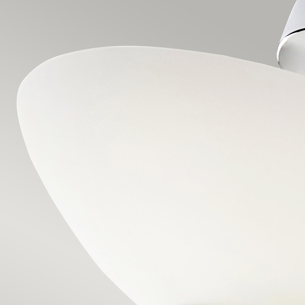 Kichler Hendrik 3 Light Bathroom Semi-Flush Fitting - Polished Chrome