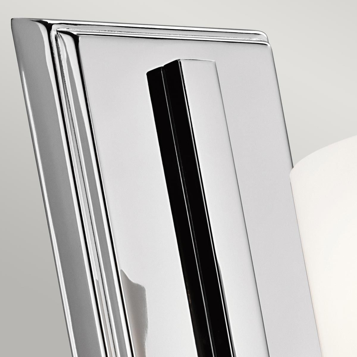 Kichler Hendrik Single Bathroom Wall Light - Polished Chrome