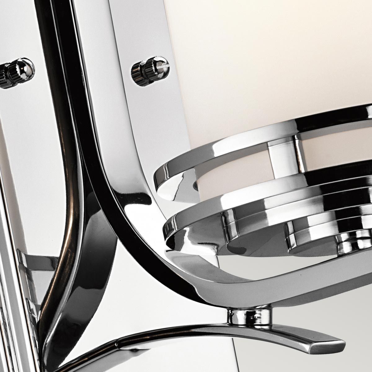 Kichler Hendrik Single Bathroom Wall Light - Polished Chrome