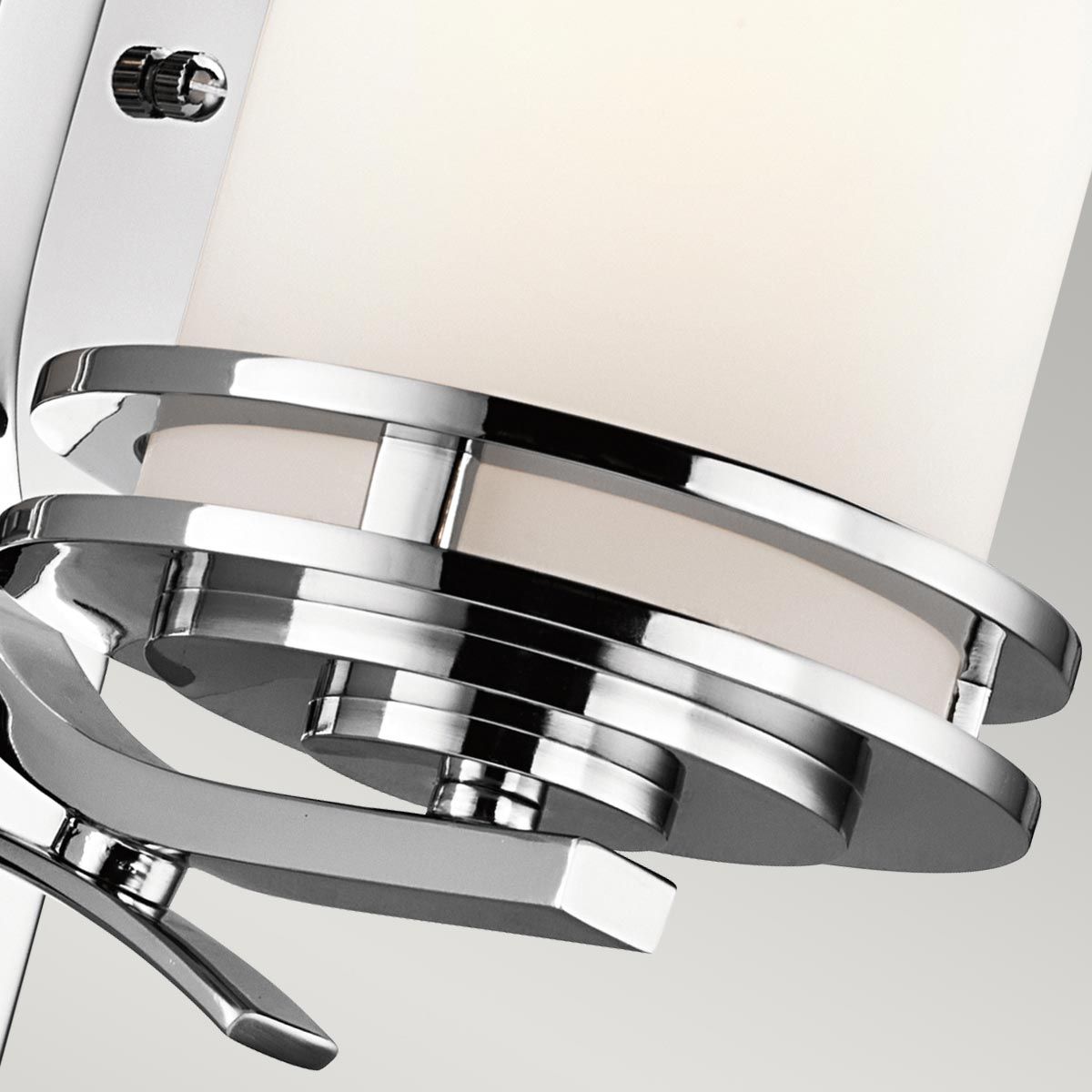 Kichler Hendrik Single Bathroom Wall Light - Polished Chrome