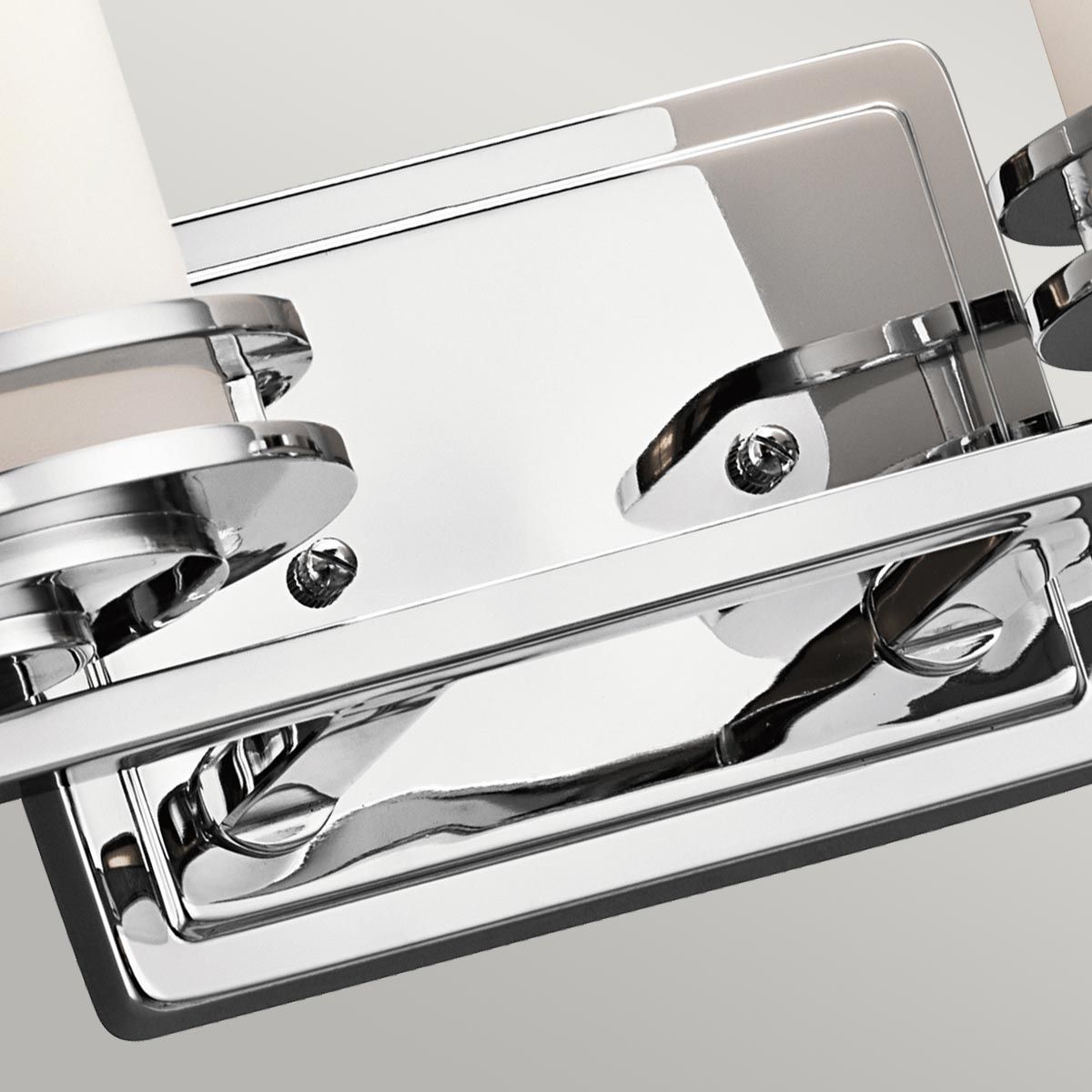 Kichler Hendrik 2 Light Bathroom Wall Light - Polished Chrome