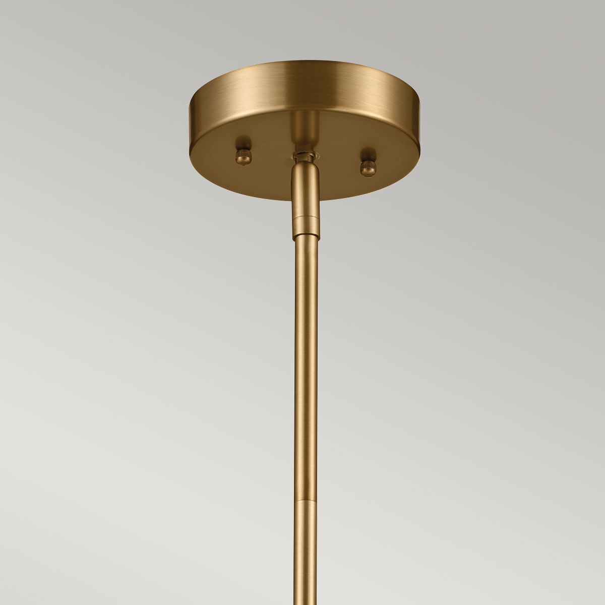 Kichler Luella 3 Light Duo-Mount Pendant - Black & Brass