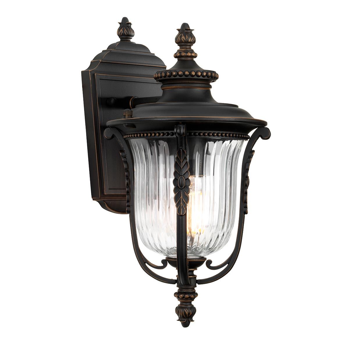 Kichler Luverne Single Small Wall Lantern - Oil Rubbed Bronze