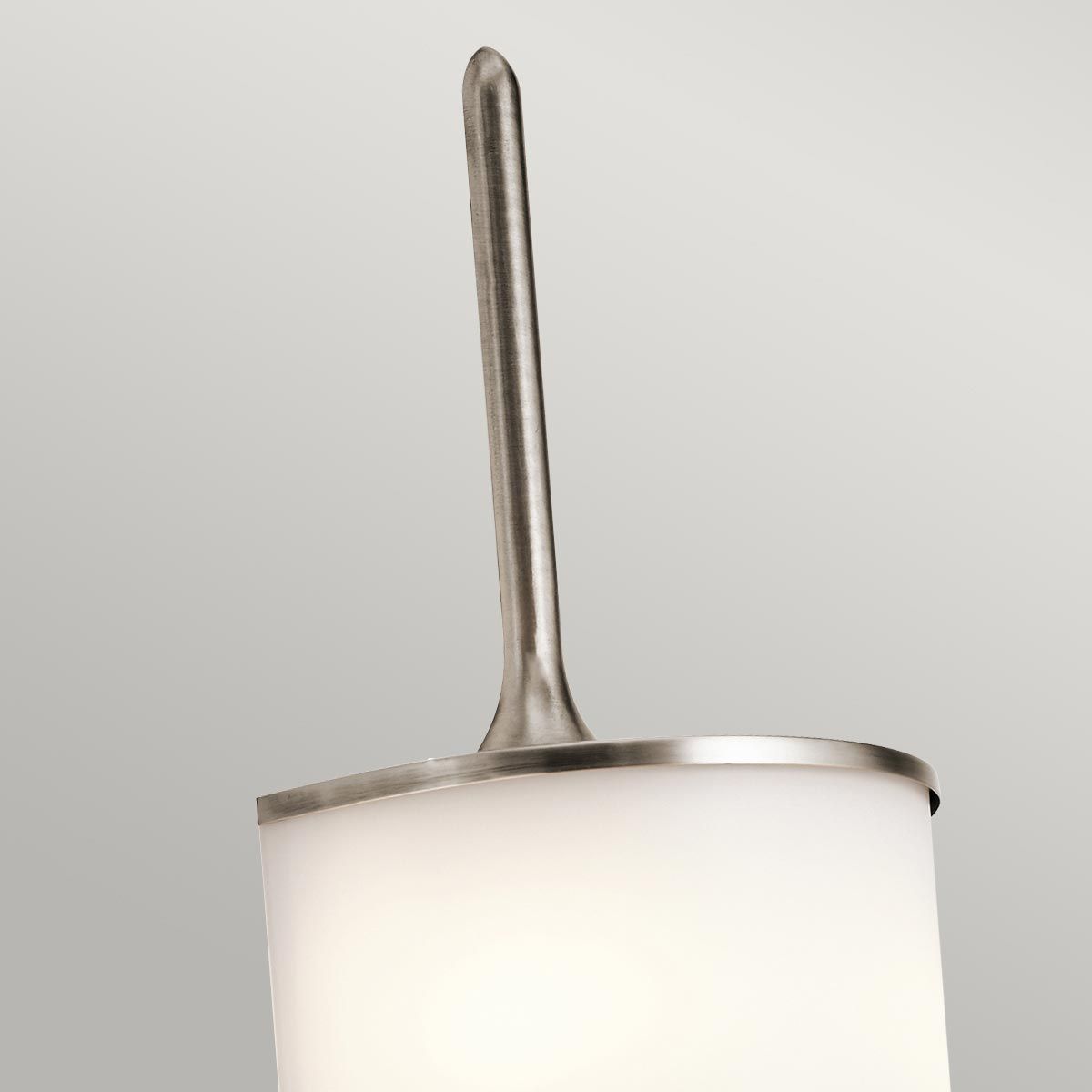 Kichler Mona 2 Light Large Bathroom Wall Light - Classic Pewter