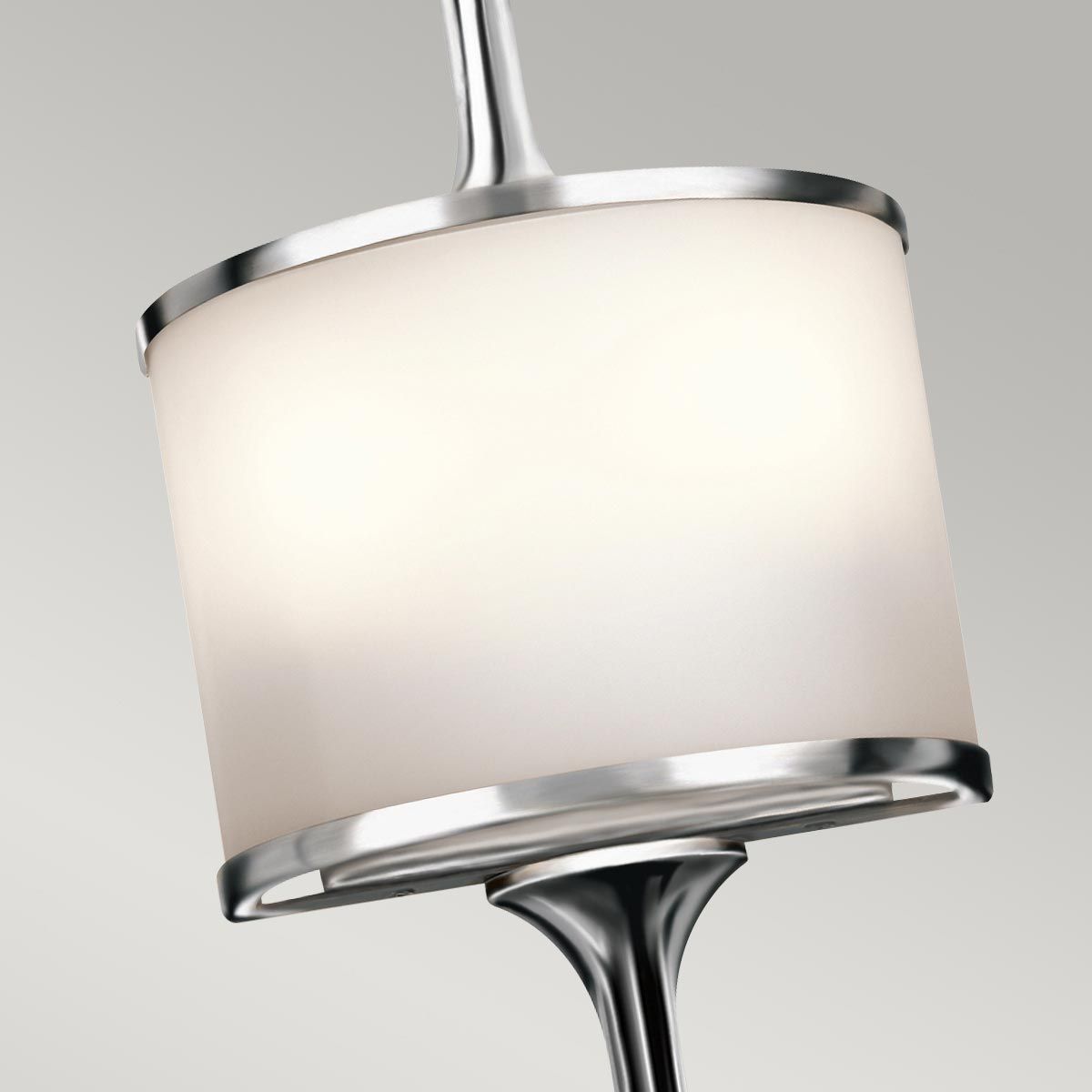 Kichler Mona 2 Light Small Bathroom Wall Light - Polished Chrome