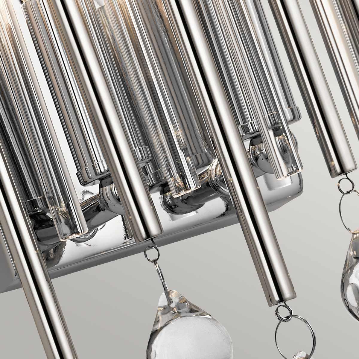 Kichler Piper 2 Light Wall Light - Polished Chrome