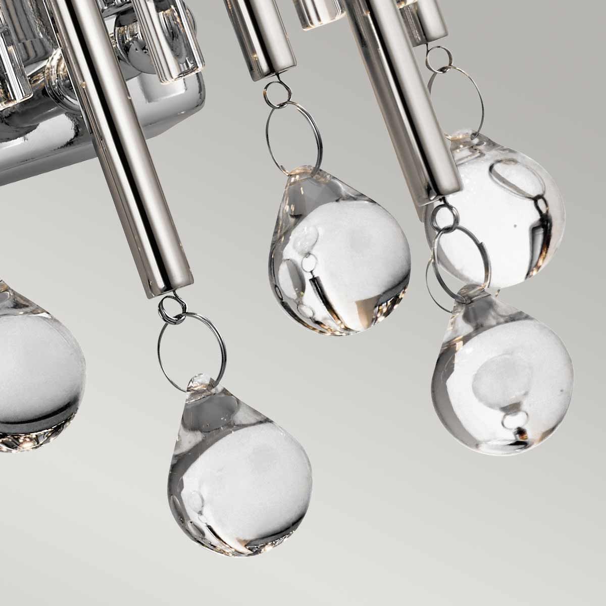 Kichler Piper 2 Light Wall Light - Polished Chrome