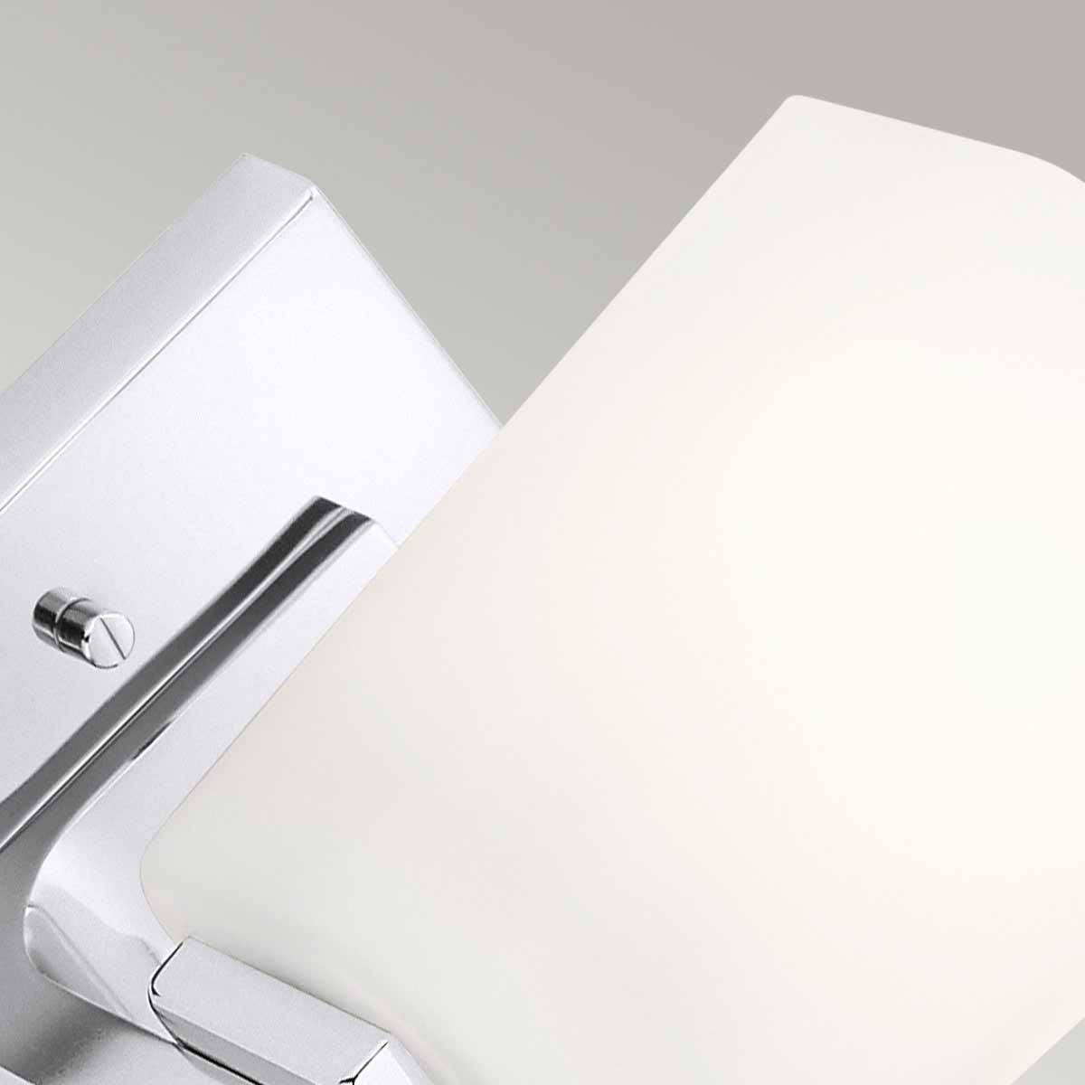 Kichler Roehm Single Bathroom Wall Light - Polished Chrome