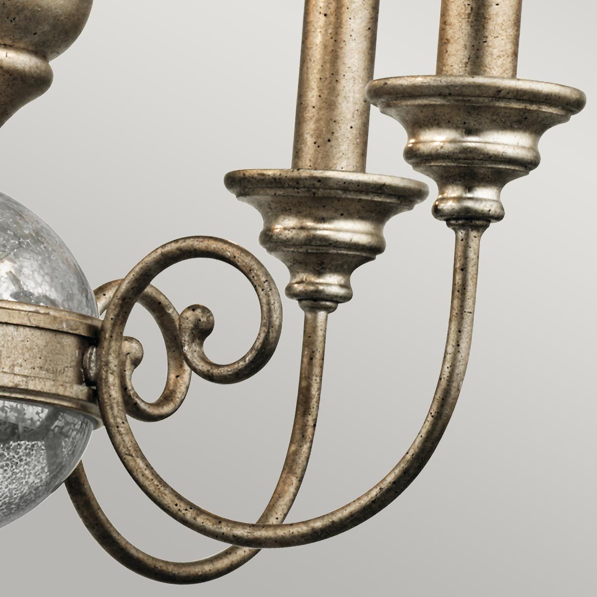 Kichler Rosalie 5 Light Mini Chandelier - Sterling Gold