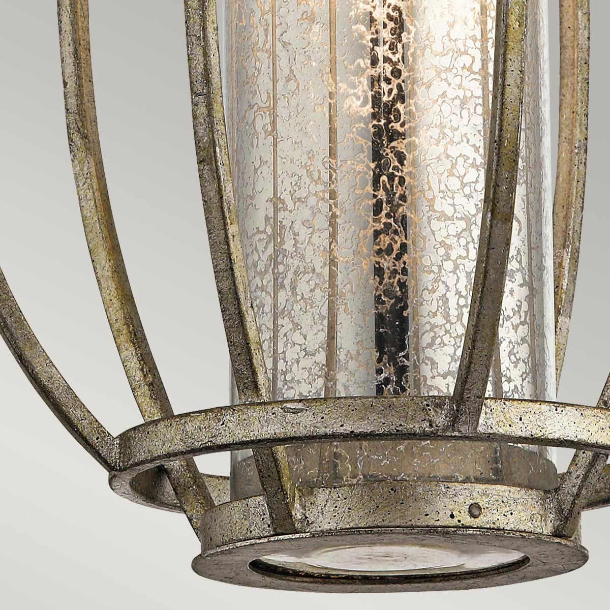 Kichler Rosalie Single Pendant - Sterling Gold