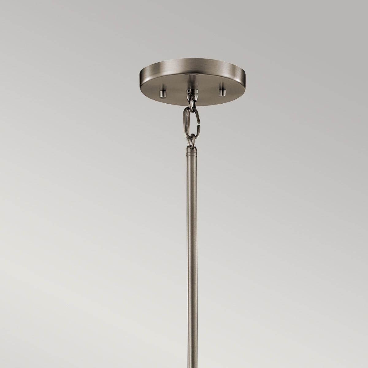 Kichler Silver Coral Single Mini Pendant - Classic Pewter