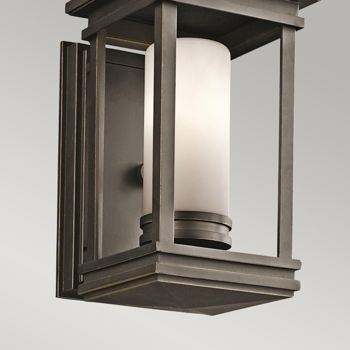 Kichler South Hope Single Small Wall Lantern - Oil Rubbed Bronze