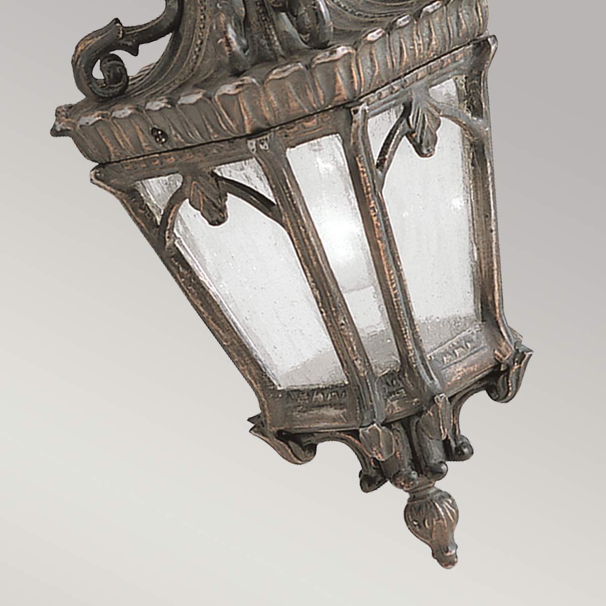 Kichler Tournai Single Medium Chain Lantern - Londonderry