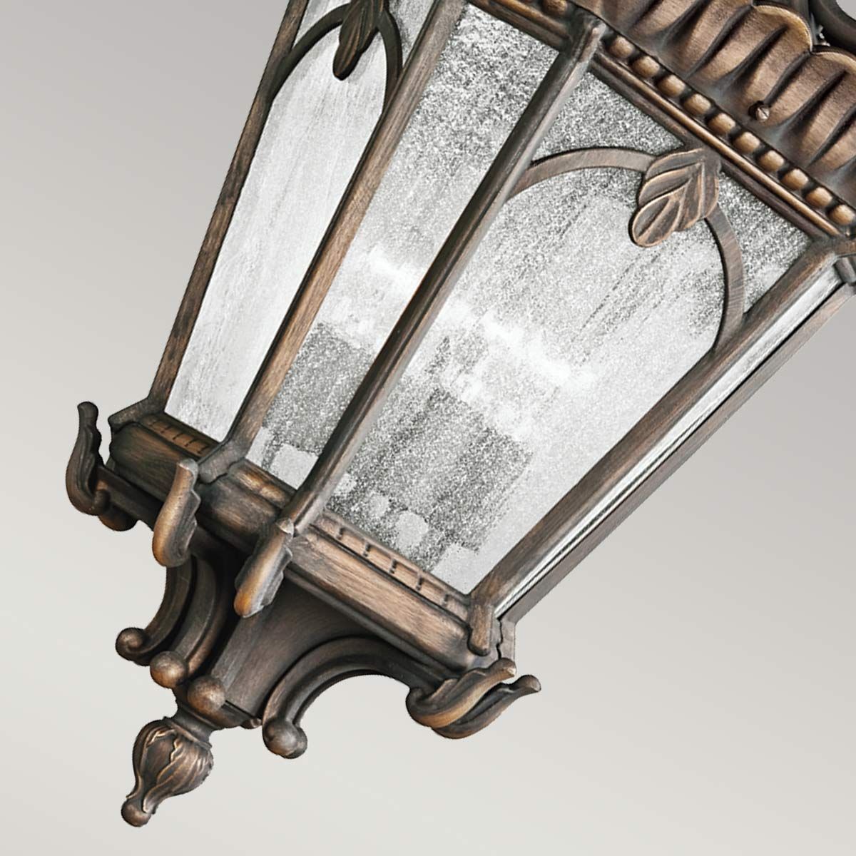 Kichler Tournai Grand 4 Light Extra Large Chain Lantern - Londonderry