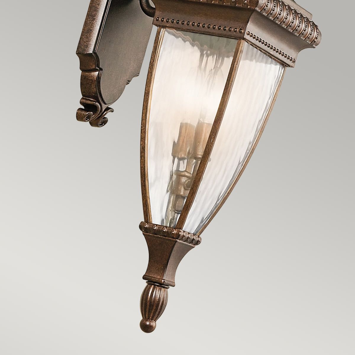 Kichler Venetian Rain 2 Light Medium Wall Lantern - Brushed Bronze