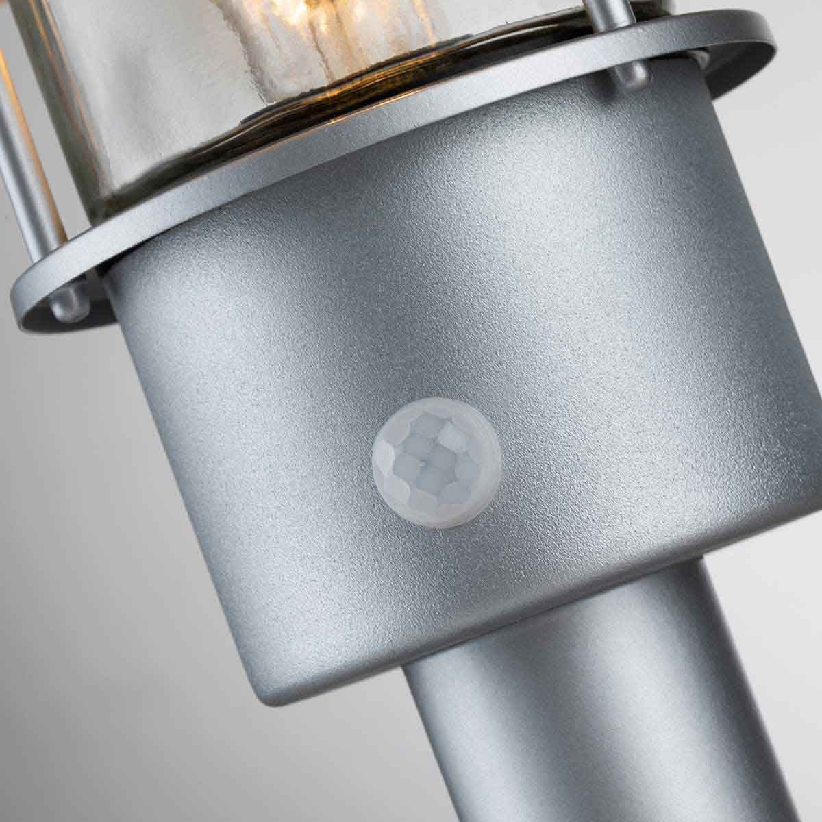 Elstead Klampenborg Single Pedestal - Silver