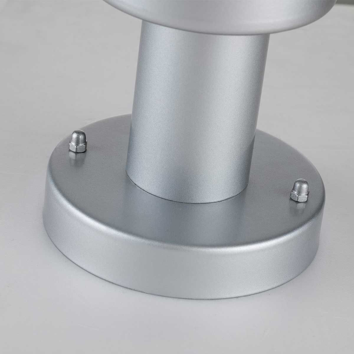 Elstead Klampenborg Single Pedestal - Silver