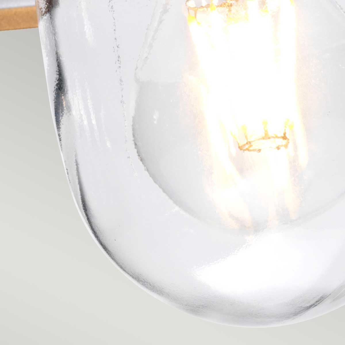 Elstead Klampenborg Single Chain Lantern - Silver