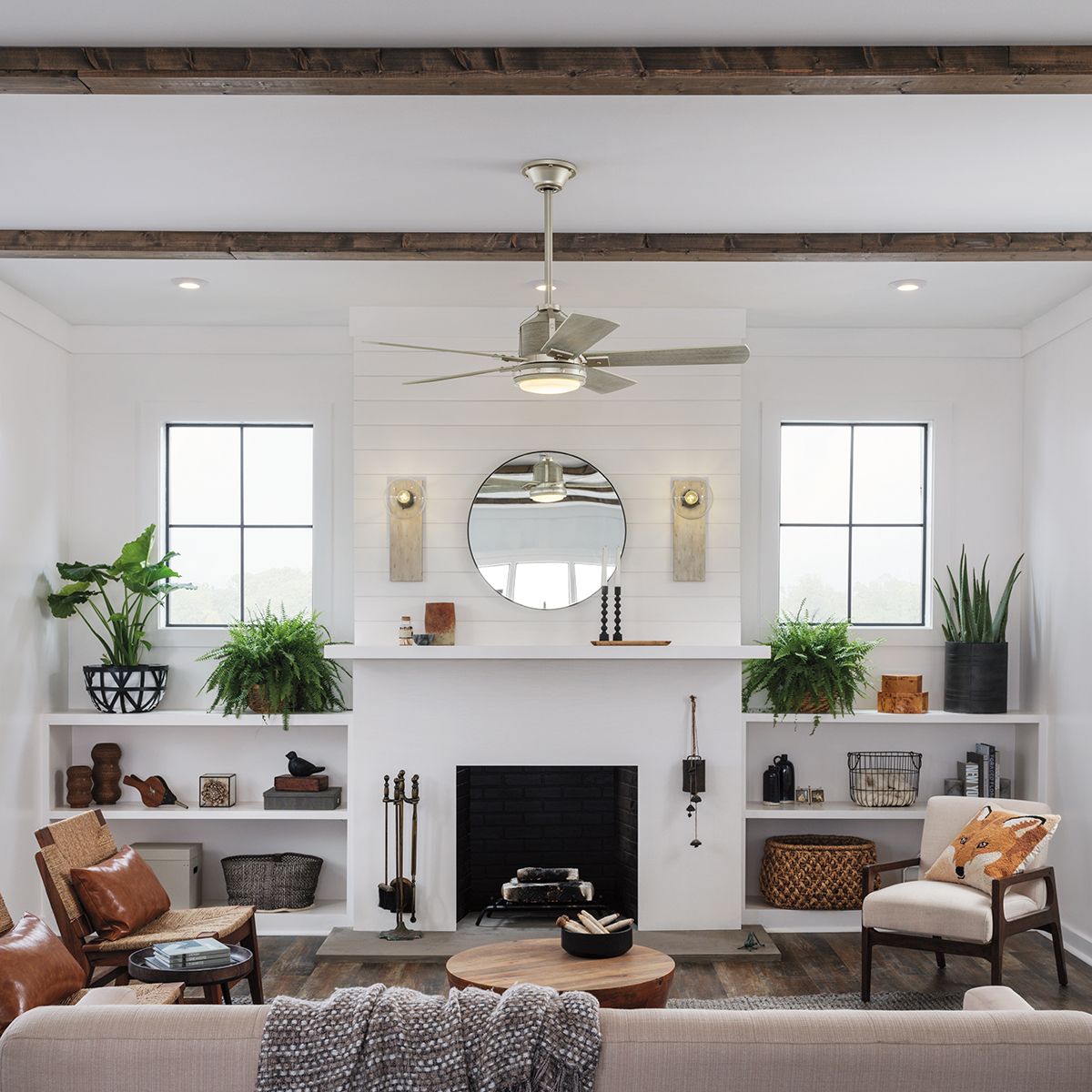 Kichler Colerne LED 52" Fan - Brushed Nickel