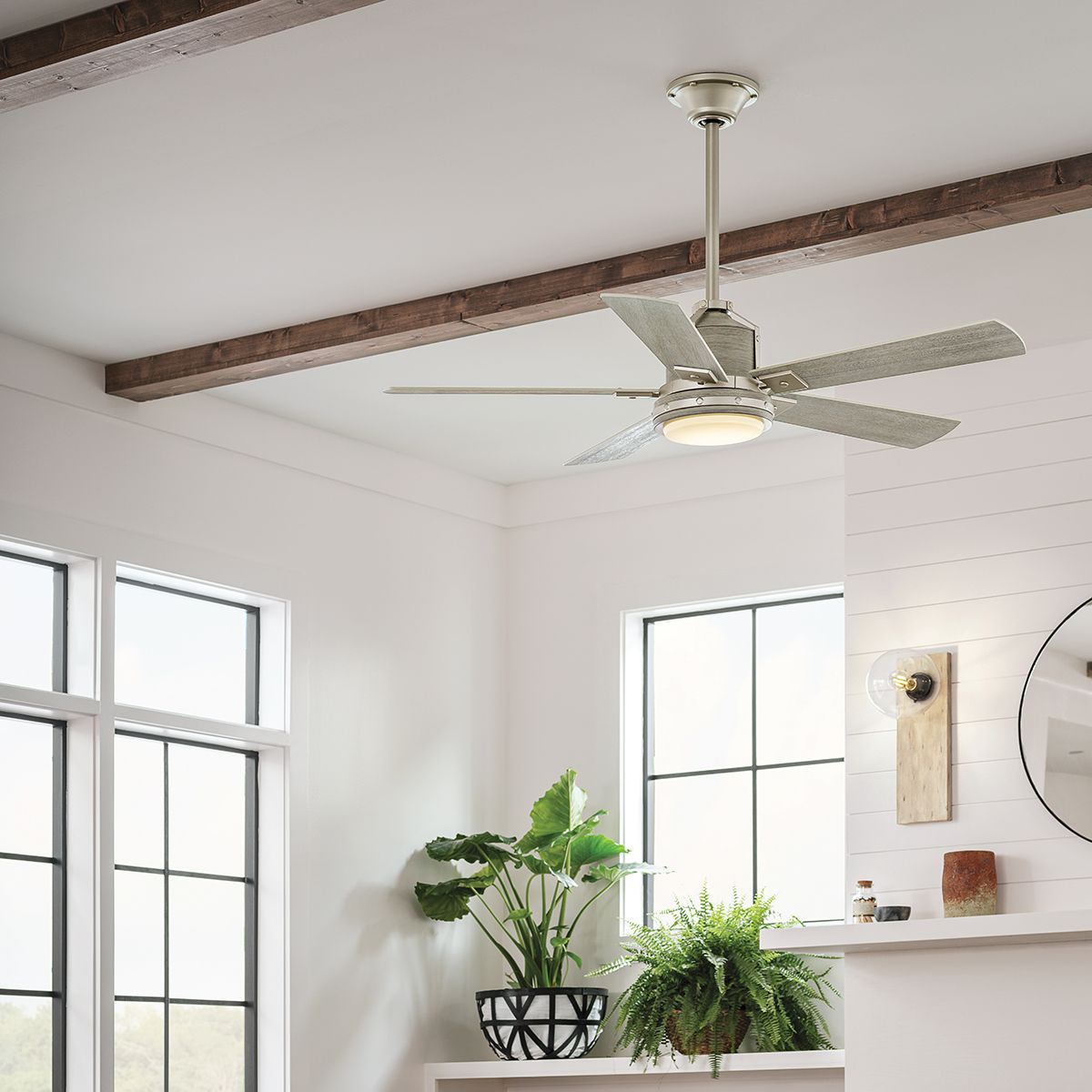 Kichler Colerne LED 52" Fan - Brushed Nickel