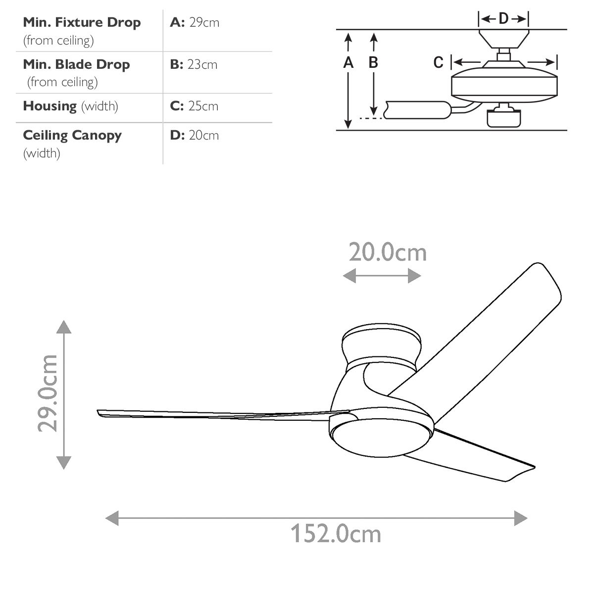 Kichler Eris LED 60" Fan - Walnut