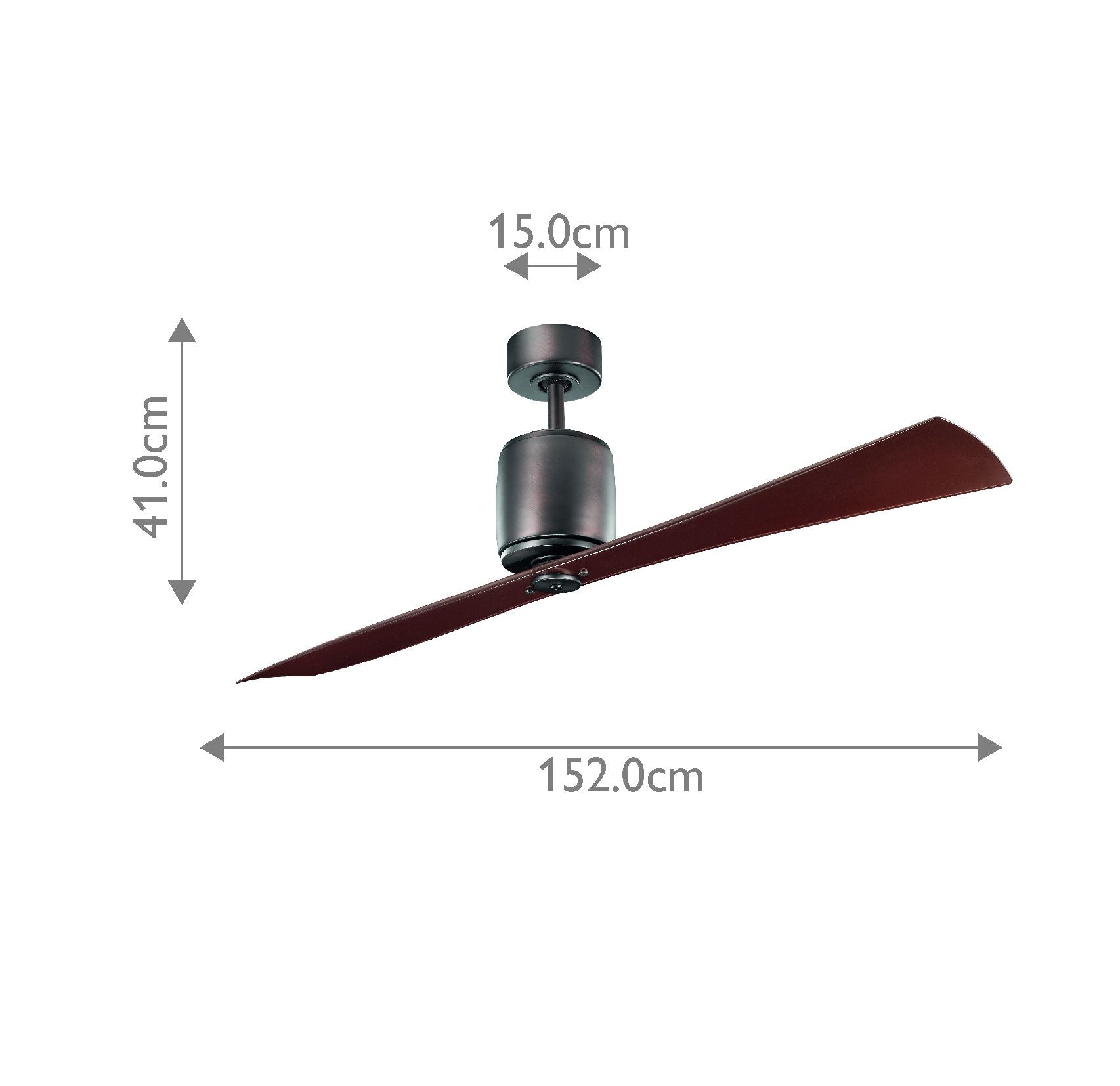 Kichler Ferron 60" Fan - Oil Brushed Bronze
