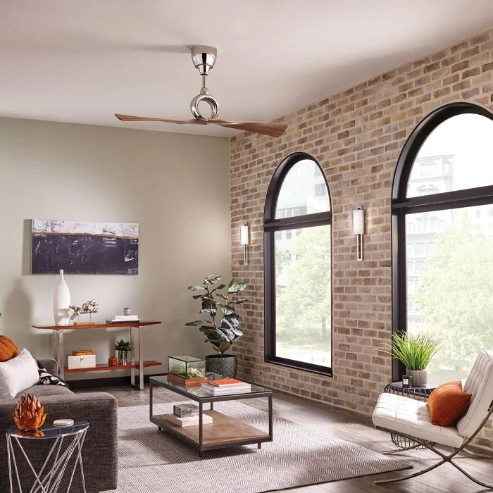 Kichler Link 54" Fan - Polished Nickel