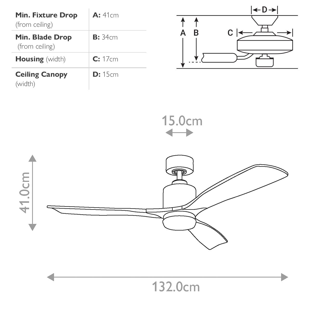 Kichler Ridley II 52" Fan - Natural Brass