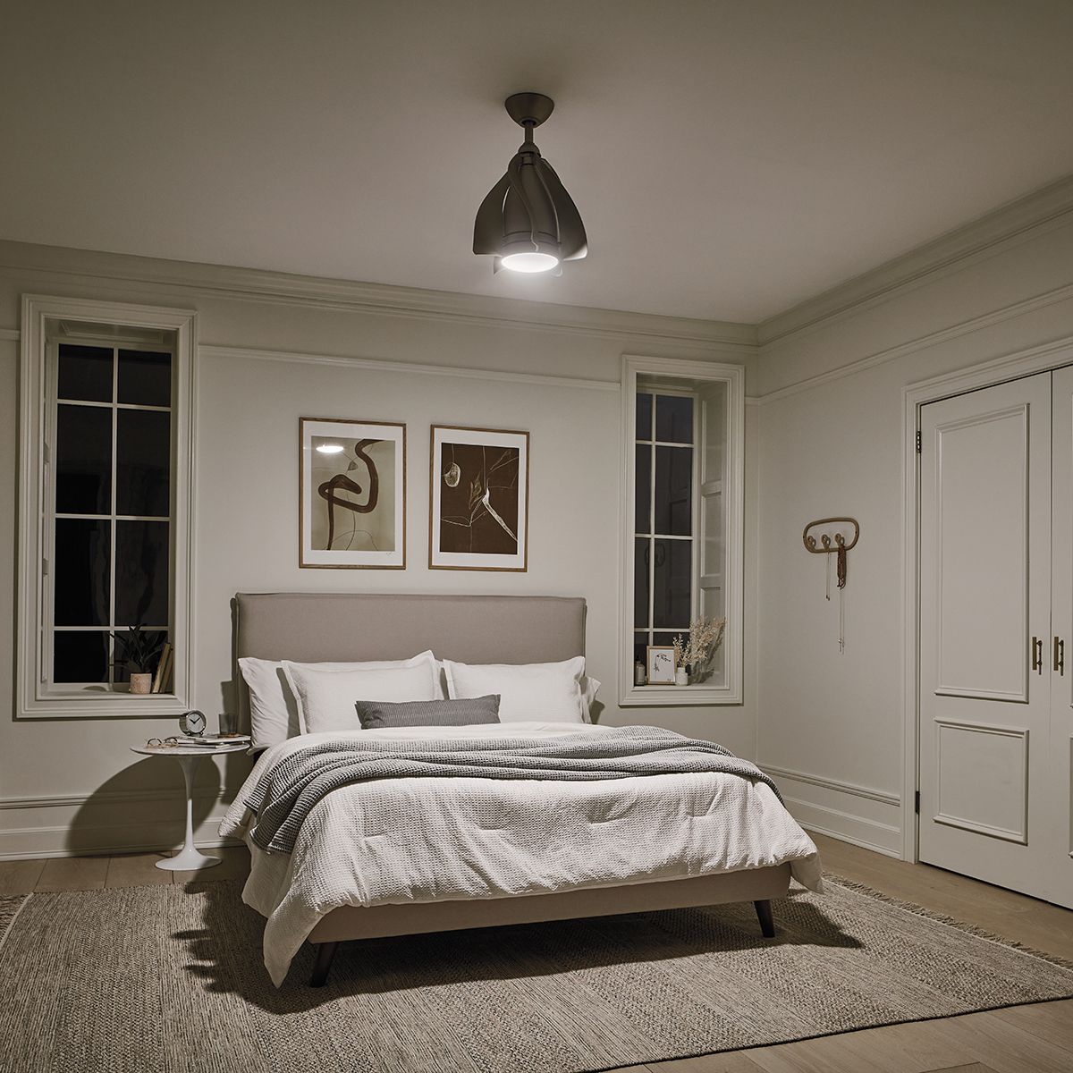 Kichler Terna LED 15" Fan - Brushed Nickel