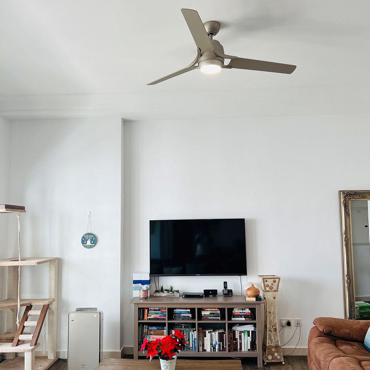 Kichler Zeus LED 60" Fan - Brushed Nickel