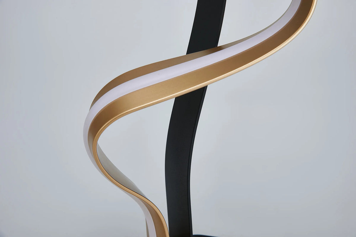 Fabula Laven Table Lamp – 20 cm – Gold & Black