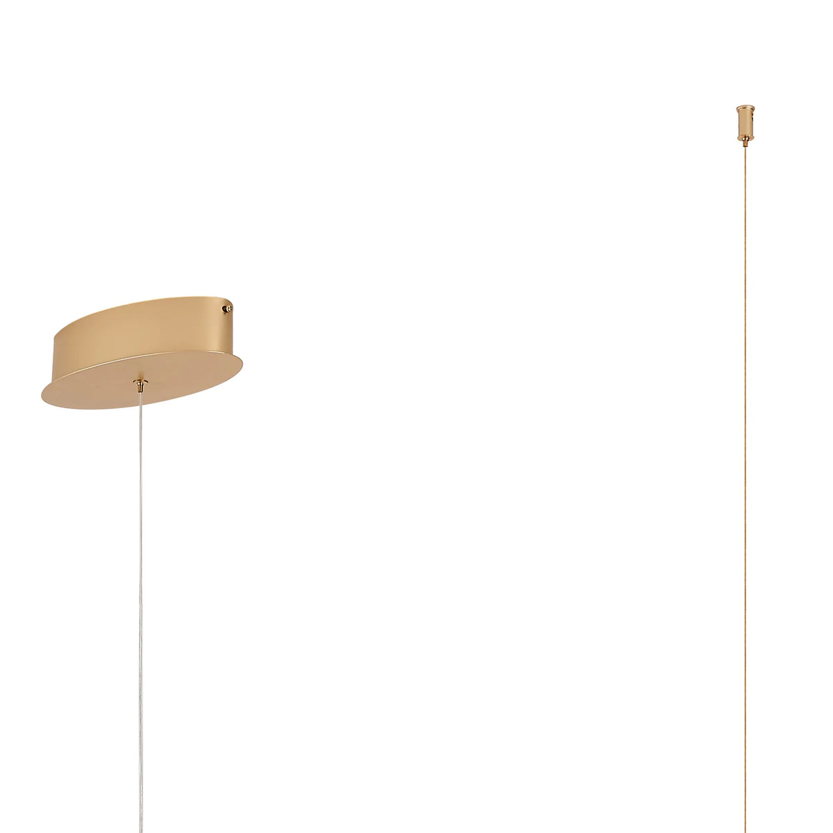 Fabula Laven Wave Pendant Light – 166.5 cm – Gold