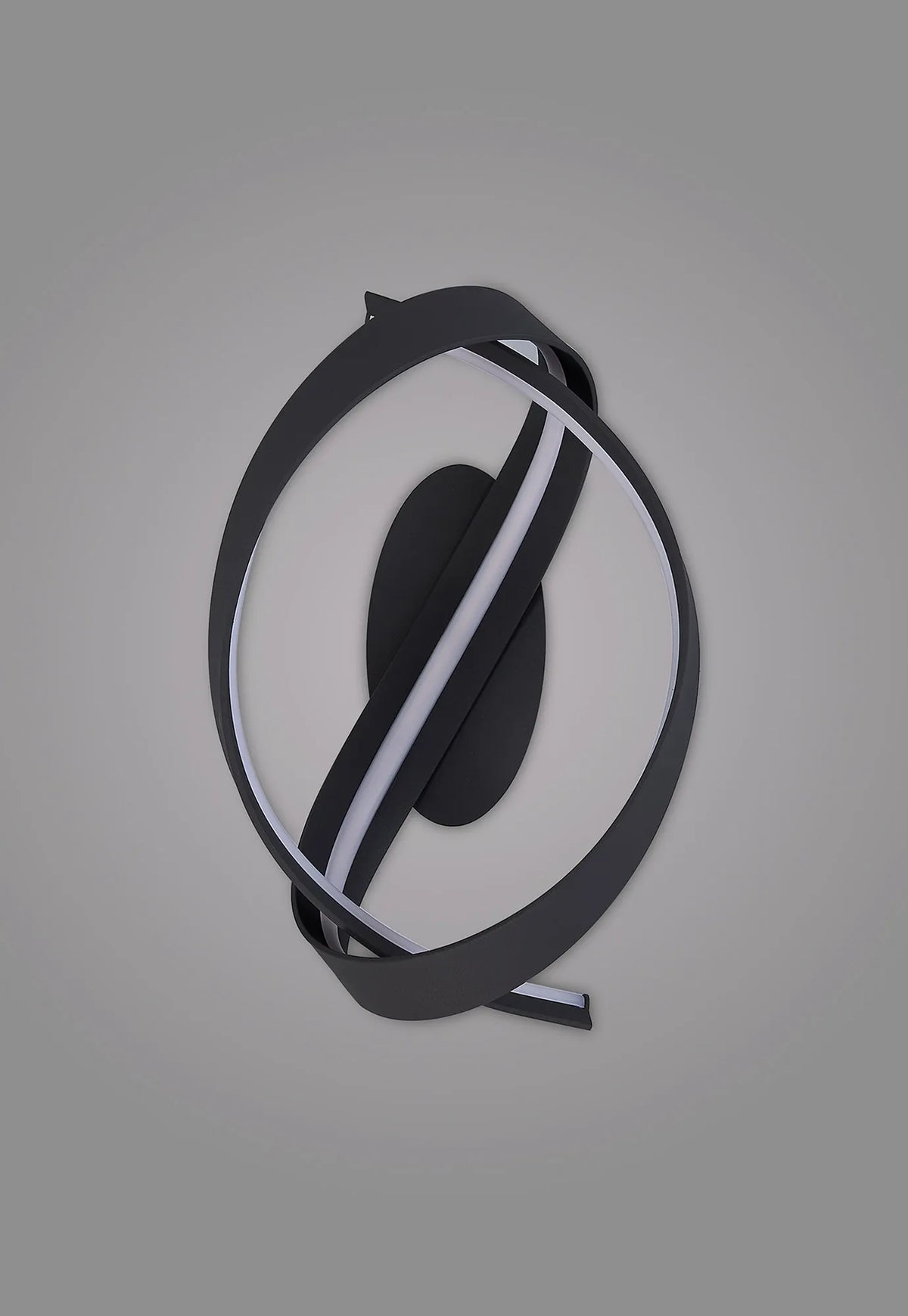 Fabula Laven Loop Wall Light – 33 cm – Dark Grey