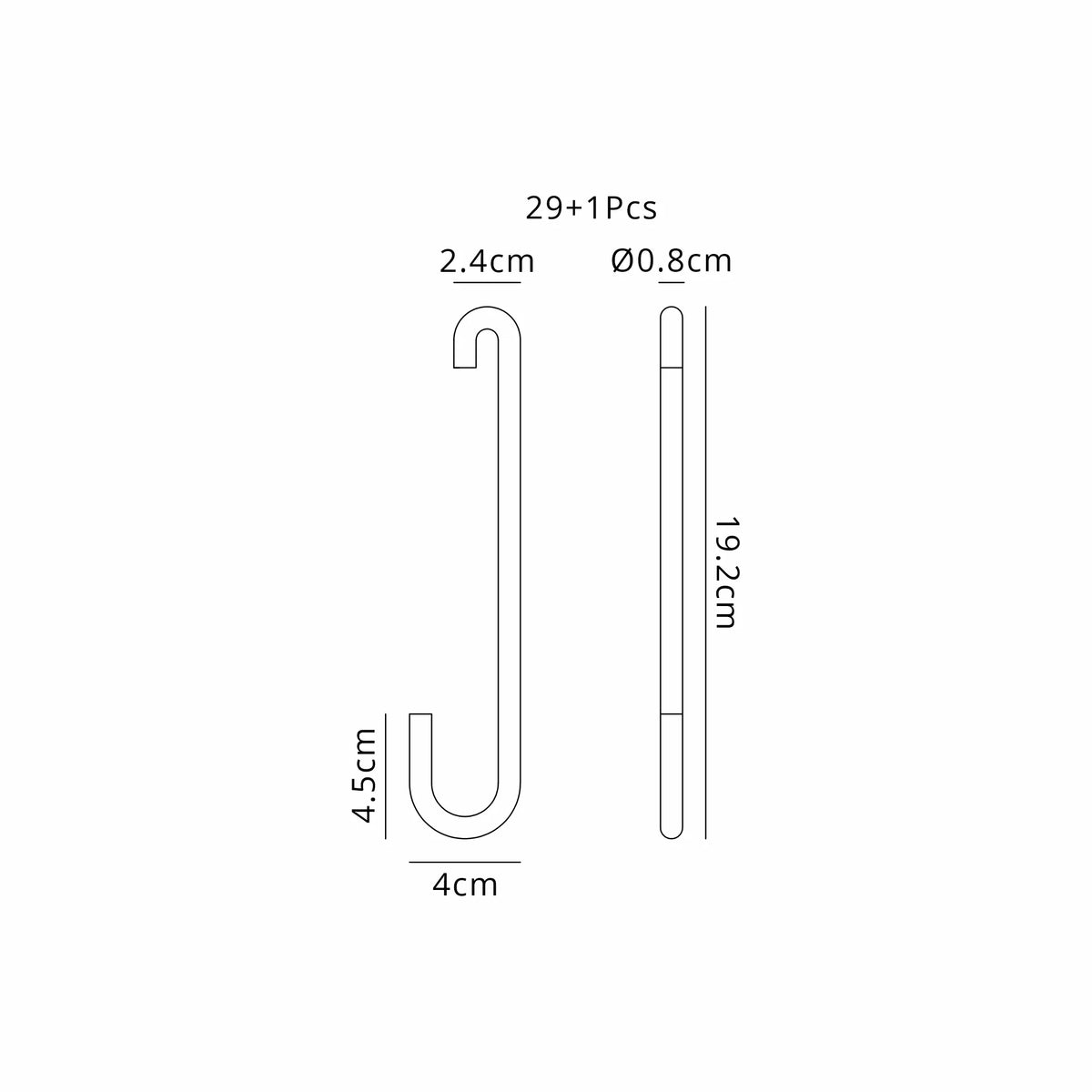 Fabula Hutton 22 x Small Wall Light – 22 cm – Brass & Frosted Glass