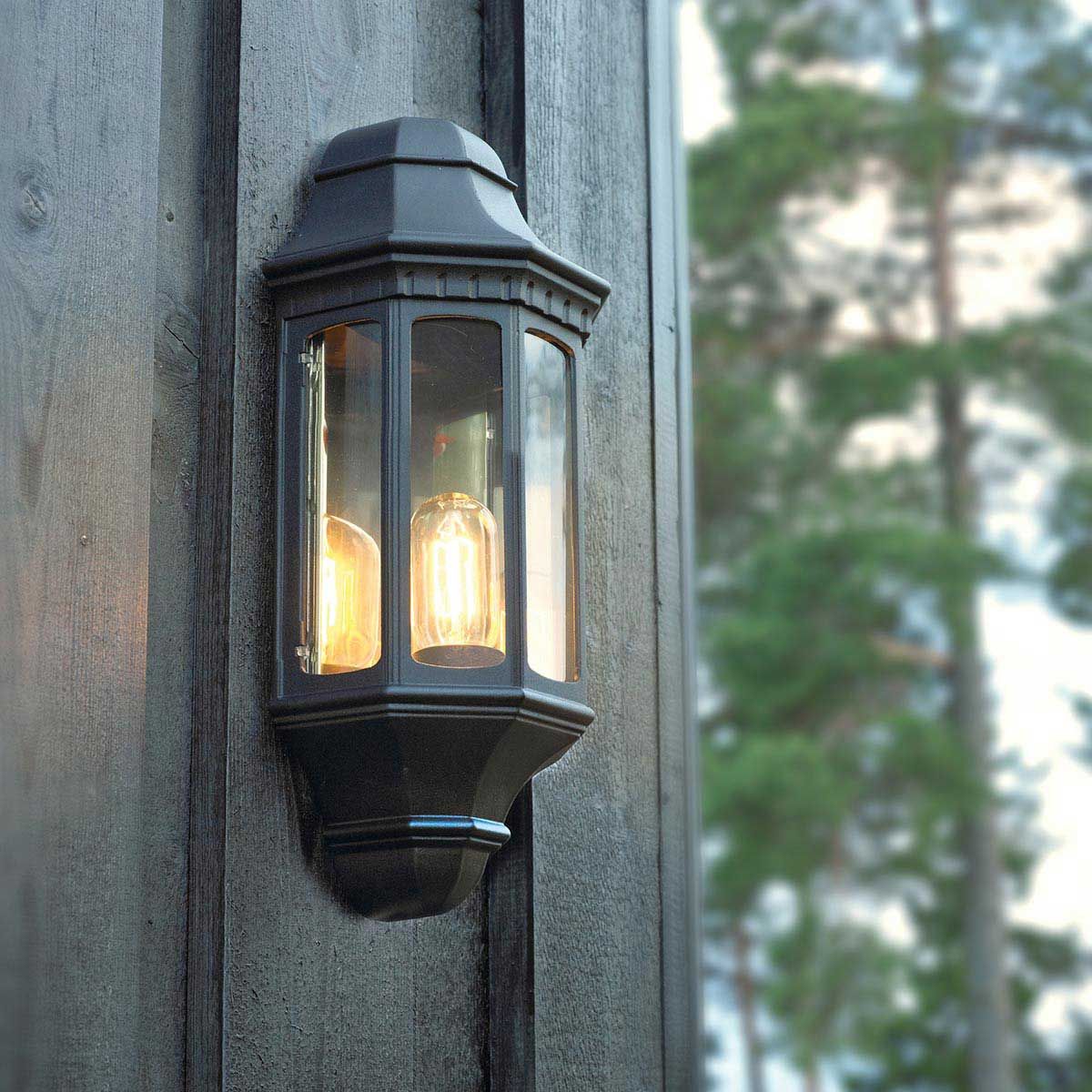 Norlys Malaga Single Wall Lantern - Black