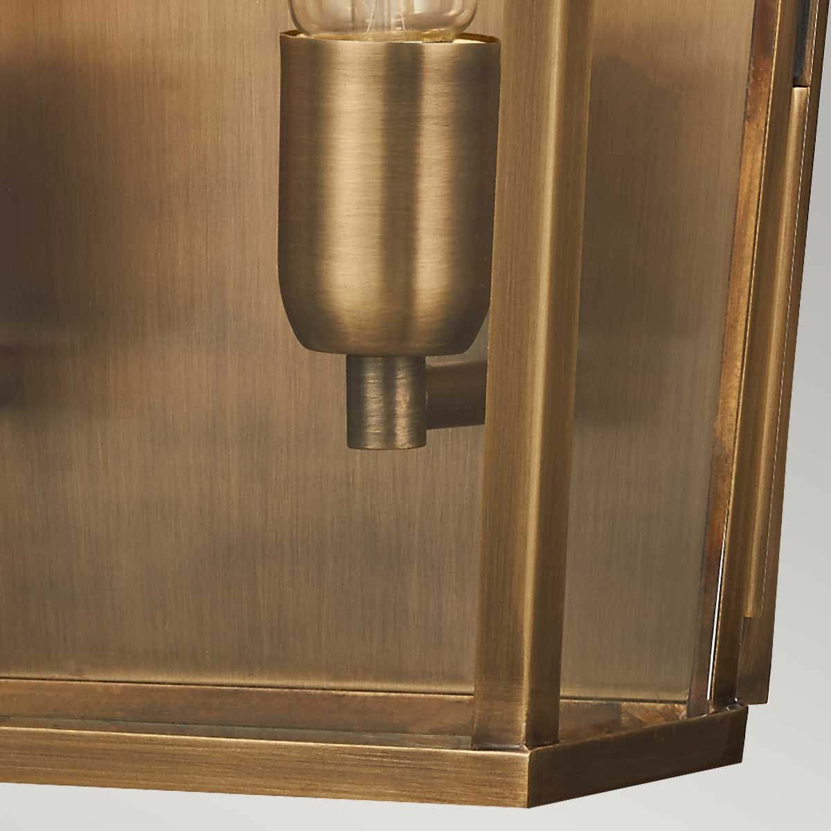 Elstead Mansion House 2 Light Large Wall Lantern - Aged Brass
