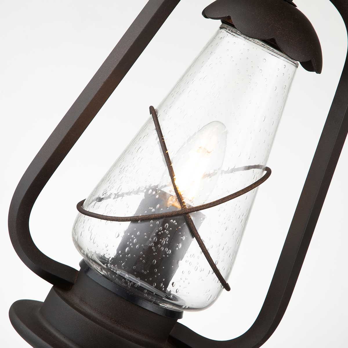 Elstead Miners Single Chain Lantern - Old Bronze