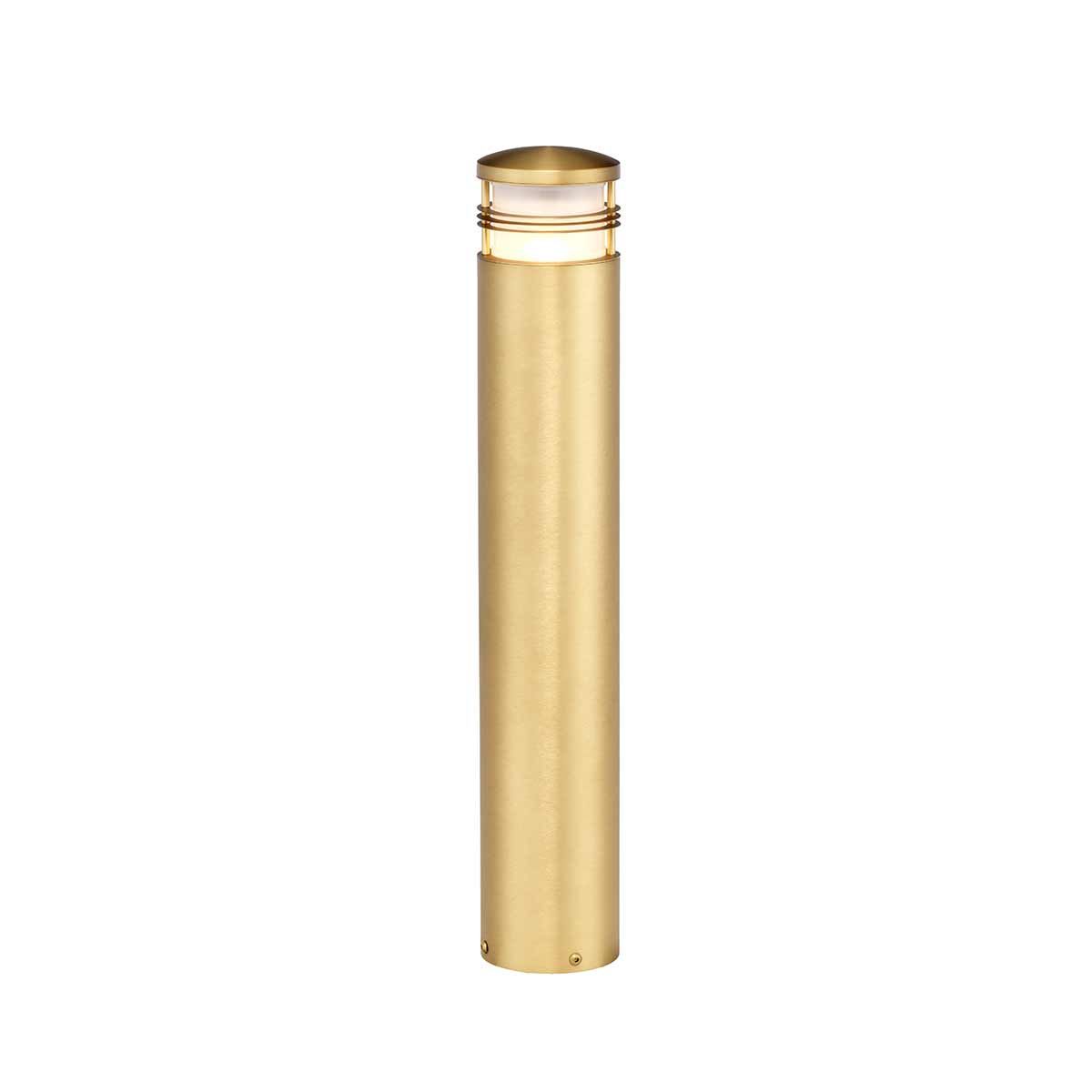 Elstead Newbrighton Single Bollard 600mm - Antique Brass