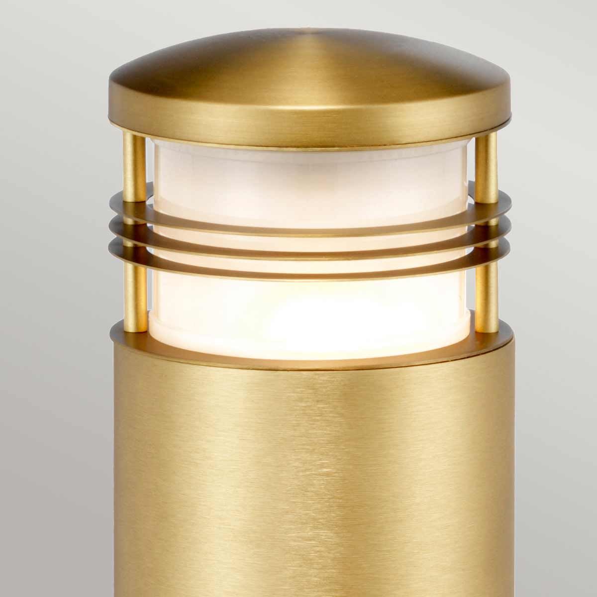 Elstead Newbrighton Single Bollard 250mm - Antique Brass