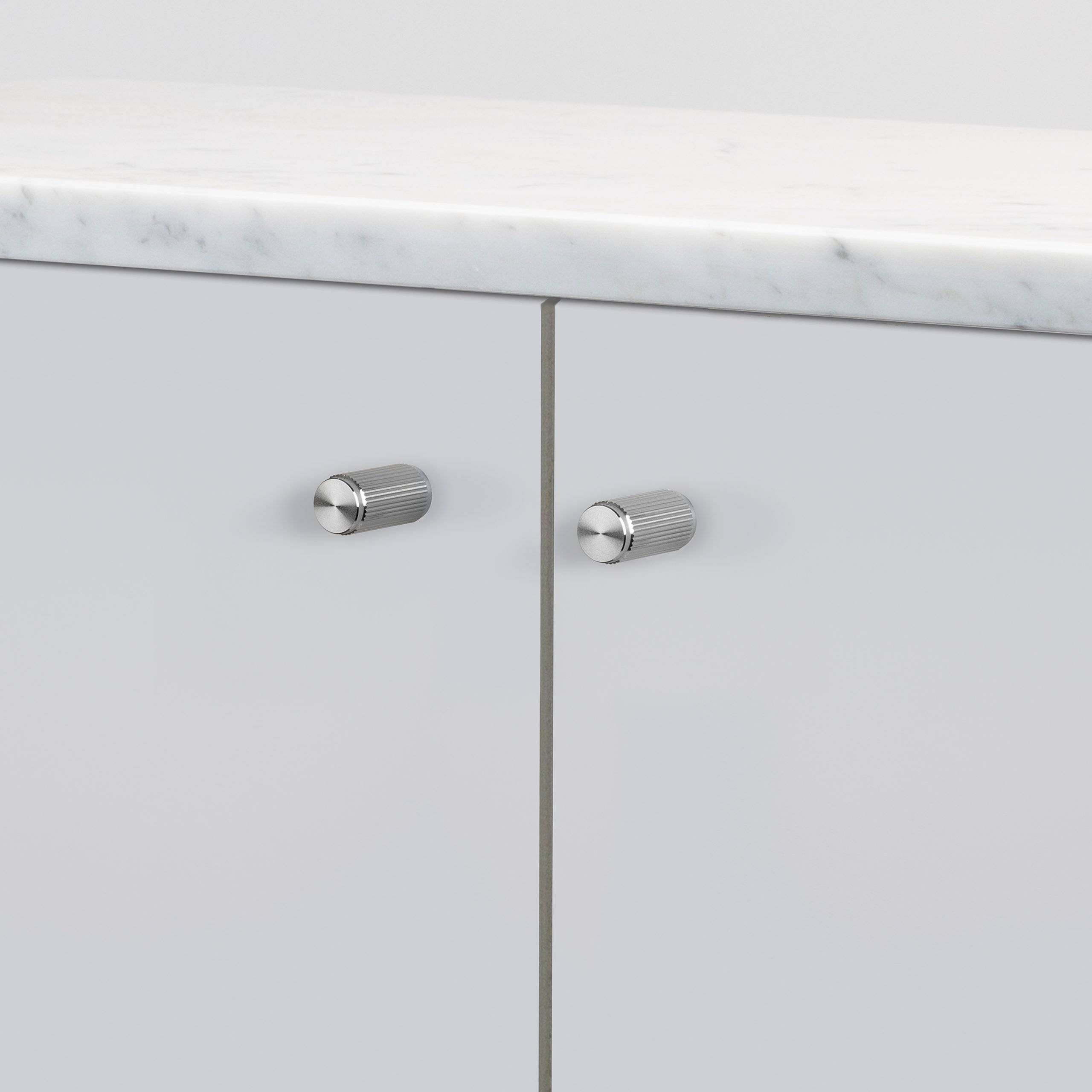 Buster + Punch Furniture Knob - Linear Knurl