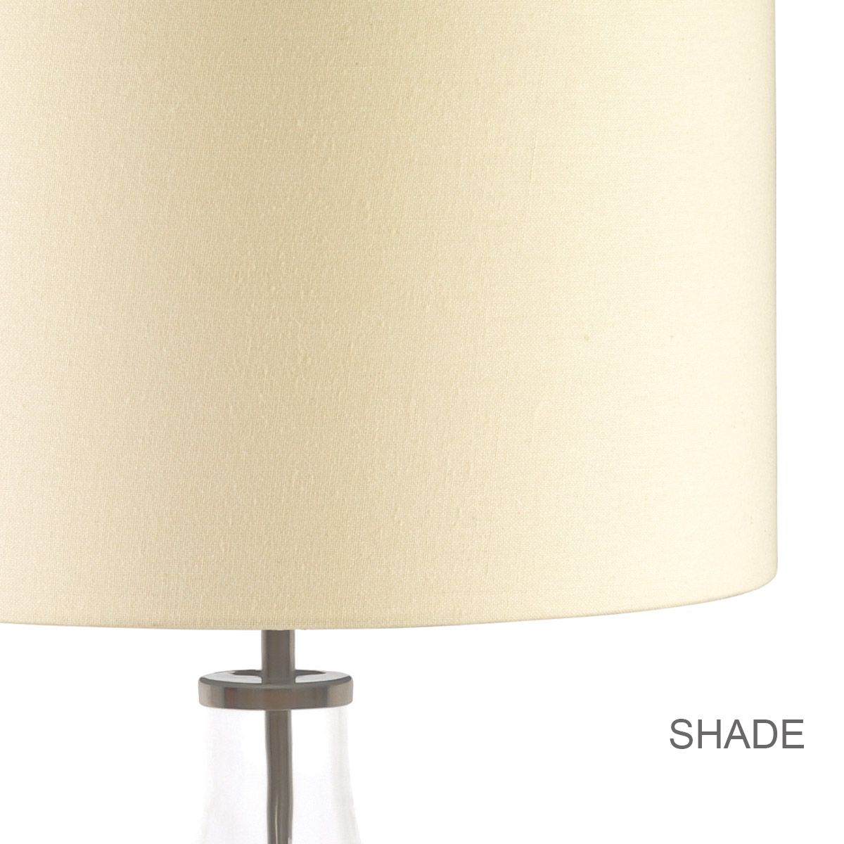 Elstead Orb Single Table Lamp - Clear