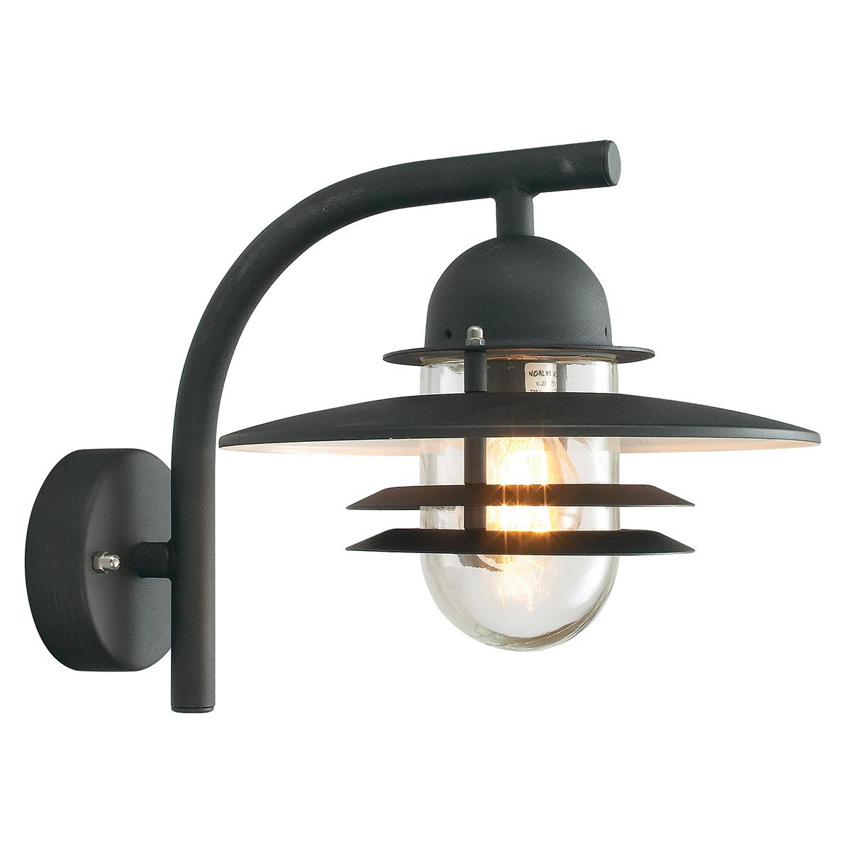 Norlys Oslo Single Wall Lantern - Black